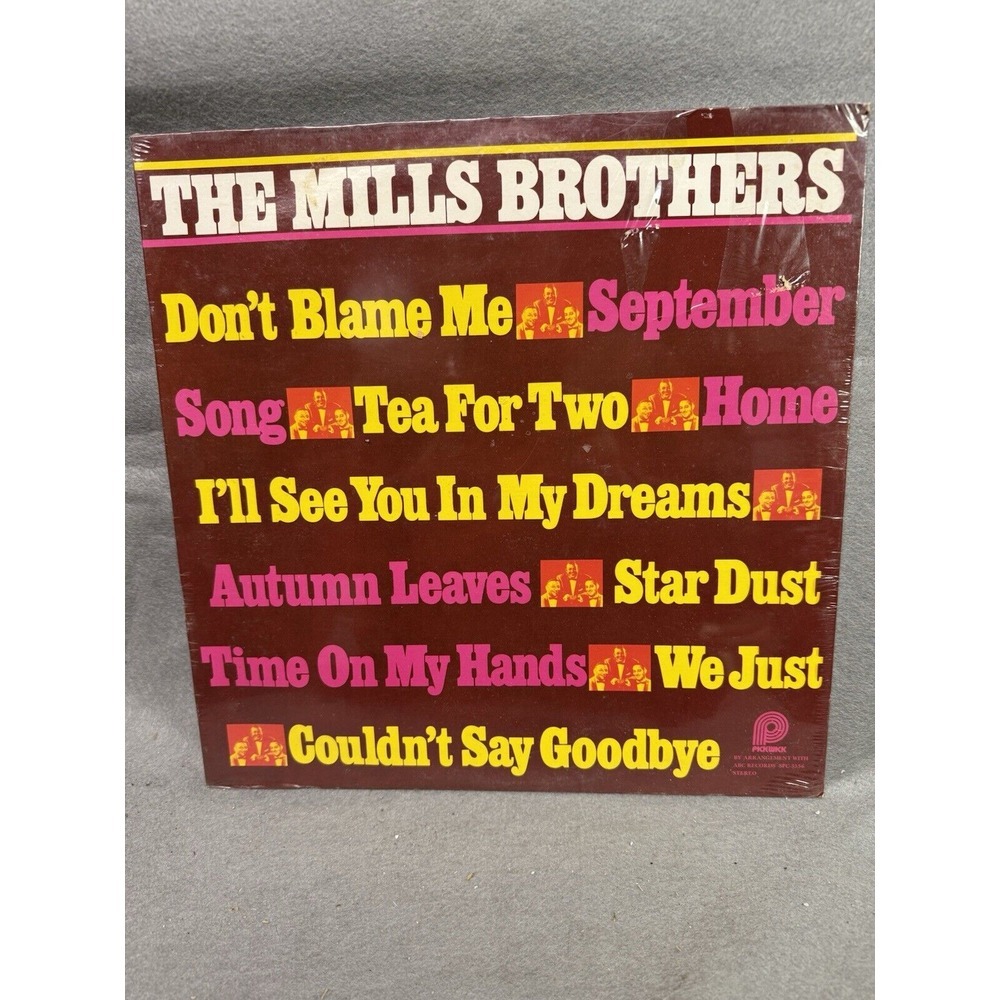 VINTAGE‎ THE MILLS BROTHERS VINYL LP SELF TITLED PICKWICK SPC-3556 STEREO SEALED